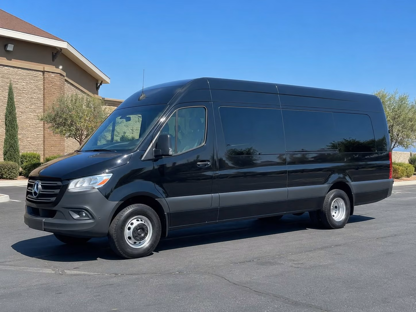 sprinter van with driver